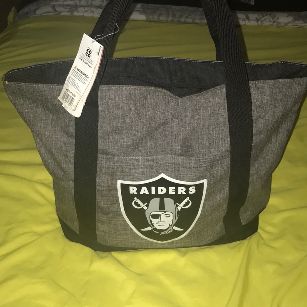 Raiders tote bag